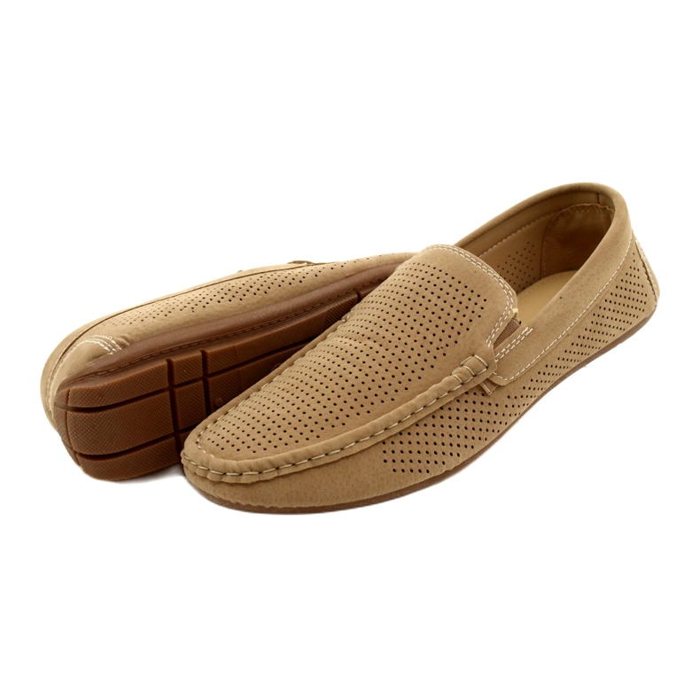 NEWS Miesten beige-loaferit 5