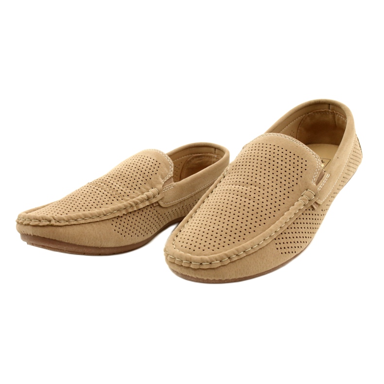 NEWS Miesten beige-loaferit 3