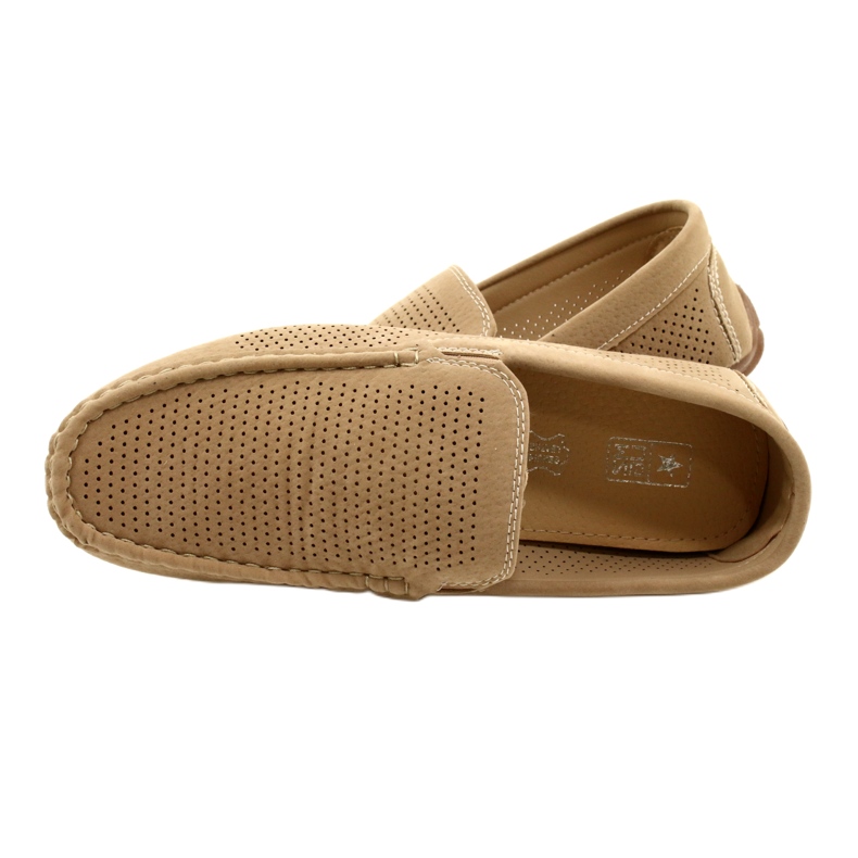 NEWS Miesten beige-loaferit 6