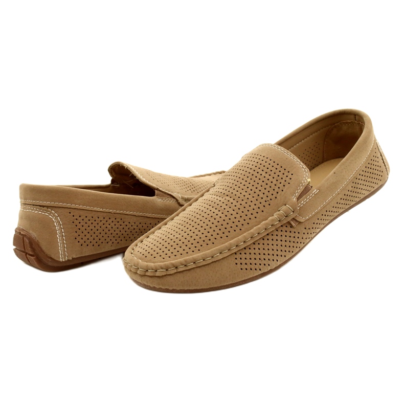 NEWS Miesten beige-loaferit 4