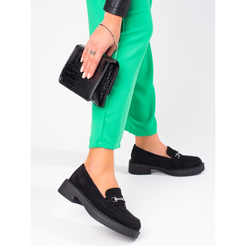 W. Potocki Potocki naisten housut mustalla alustalla 1