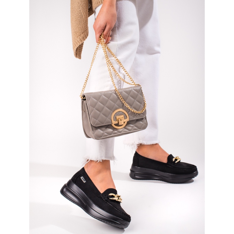 Naisten Shelovet-kiilahousut ketjulla musta 2