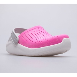 Puukengät CROCS Literide Clog Kids 205964-6QR vaaleanpunainen 1