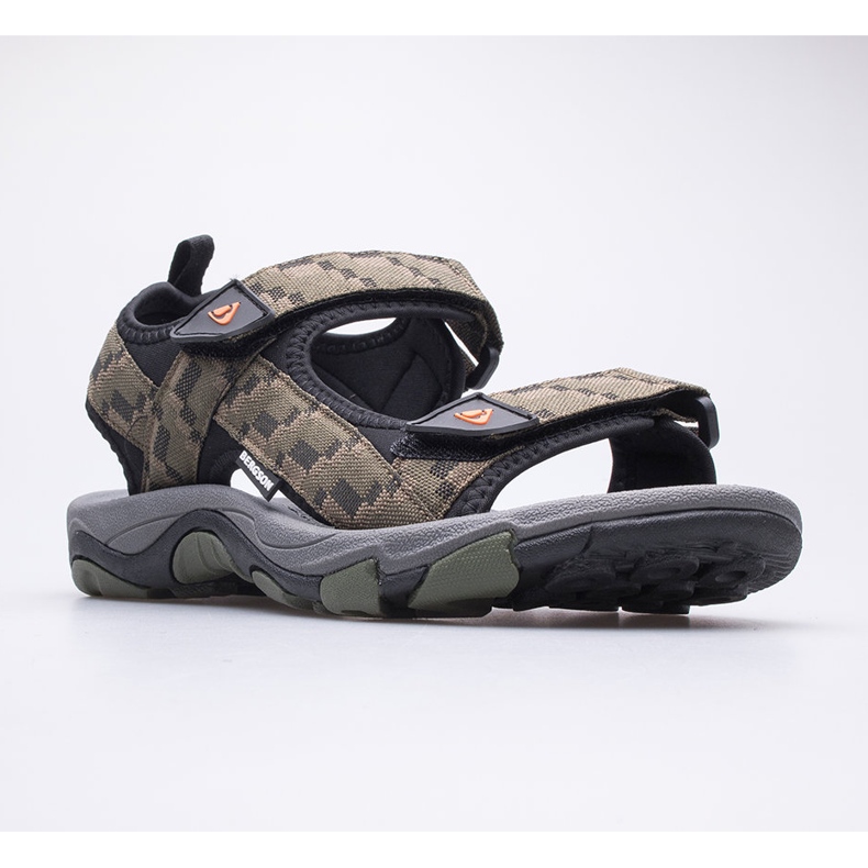 Miesten vaellussandaalit BERGSON Benue Hiking BRG00127 oliivi vihreä 1