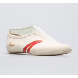 Voimistelubalettikengät IWA 502 kerma beige valkoinen 1