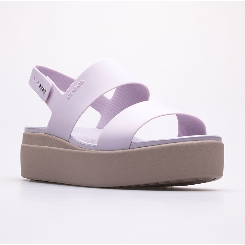 Crocs Brooklyn Low Wedge Sandaalit 206453-5PV violetti 1