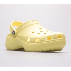 Naisten puukengät Crocs Classic Platform Clog 206750-7HD keltainen 1
