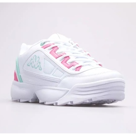 Naisten kengät KAPPA Rave Mf 242681MF-1037 valkoinen 1