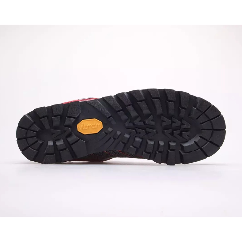 BERGSON Kadam Low Stx miesten vaelluskengät musta punainen 1