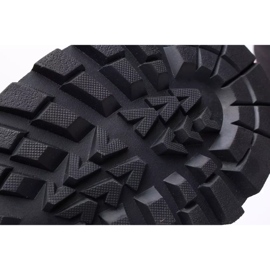 BERGSON Kadam Low Stx miesten vaelluskengät musta punainen 2