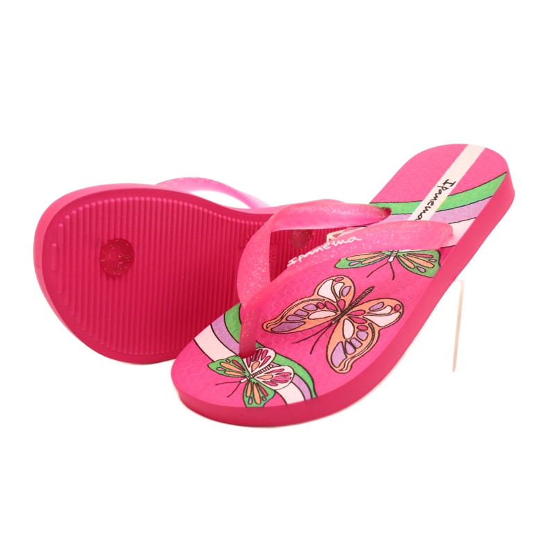 FLIP -FLOPS Girlish Ipanema 83348 AI747 Gliter Pink vaaleanpunainen 4