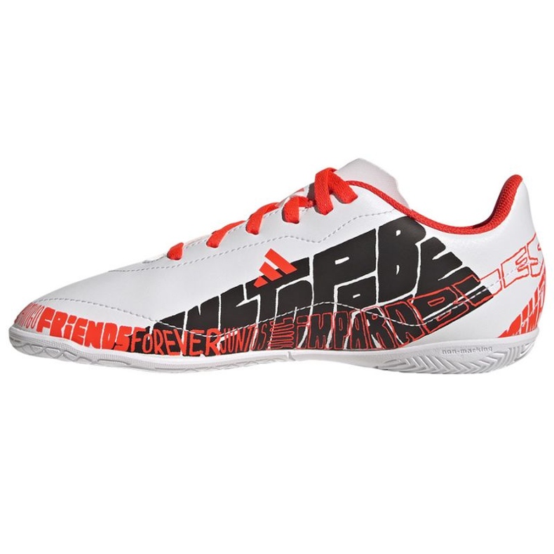 Adidas X Speedportal.4 Messi In Jr GW8400 jalkapallokengät valkoinen valkoinen 1