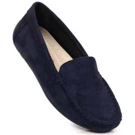 Vinceza kengät mokkanahka loafers W EVE259F tummansininen 1