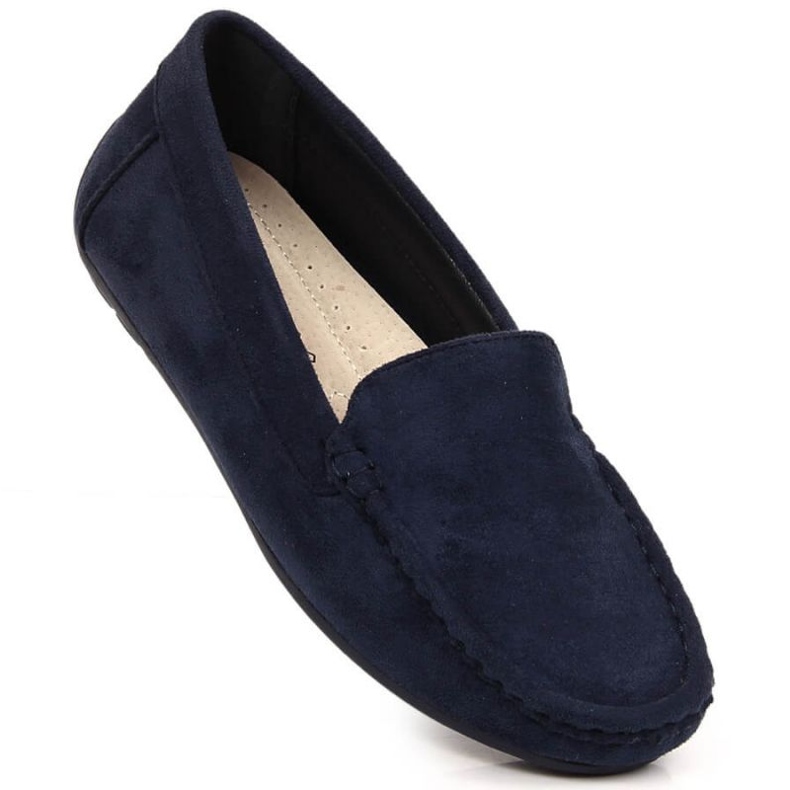 Vinceza kengät mokkanahka loafers W EVE259F tummansininen 1