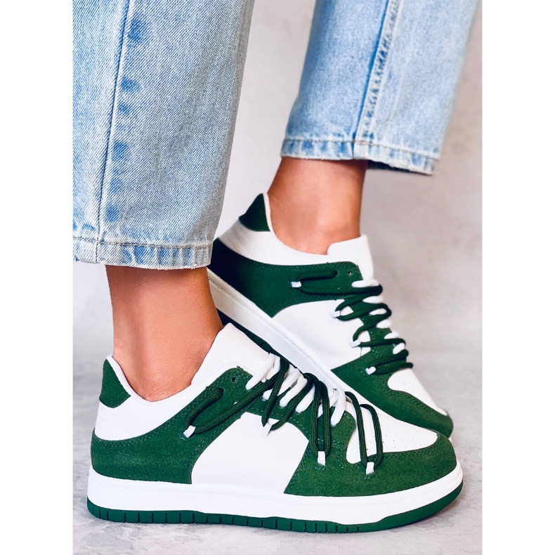 BM Hart WHITE/GREEN pandalenkkarit valkoinen vihreä 1