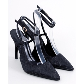 BM Bonnie Black -kivillä sidottu pinssit musta 1