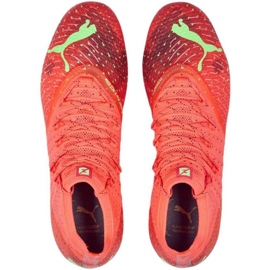 Puma Future 1.4 Fg Ag M 106989 03 jalkapallokengät oranssi appelsiinit ja punaiset 1