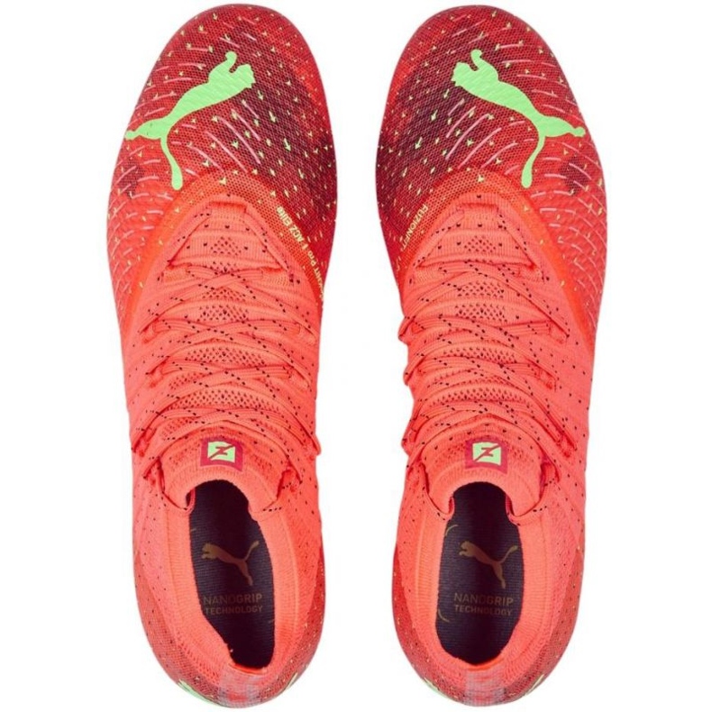 Puma Future 1.4 Fg Ag M 106989 03 jalkapallokengät oranssi appelsiinit ja punaiset 1