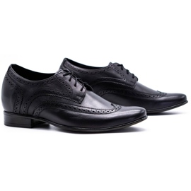 Olivier Miesten kengät, jotka lisäävät näkyvyyttä 617P musta 2