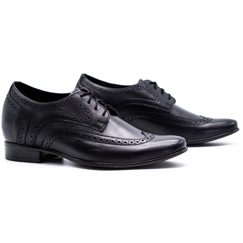 Olivier Miesten kengät, jotka lisäävät näkyvyyttä 617P musta 2