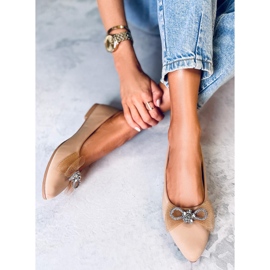 Maura Khaki jousibalettilevyt beige 2