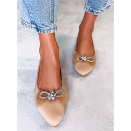 Maura Khaki jousibalettilevyt beige 1