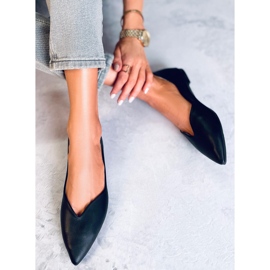 BM Ayanna Black cut-out ballerinat musta 2