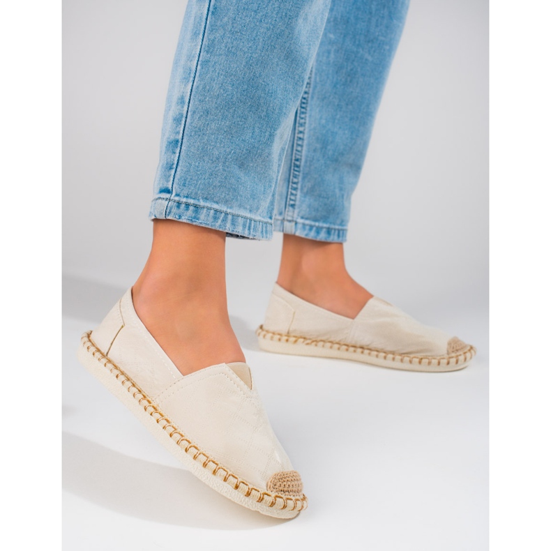 Naisten espadrillit Shelovet beige 2