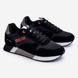 Miesten Memory Foam System Big Star -urheilukengät LL174158 musta 1