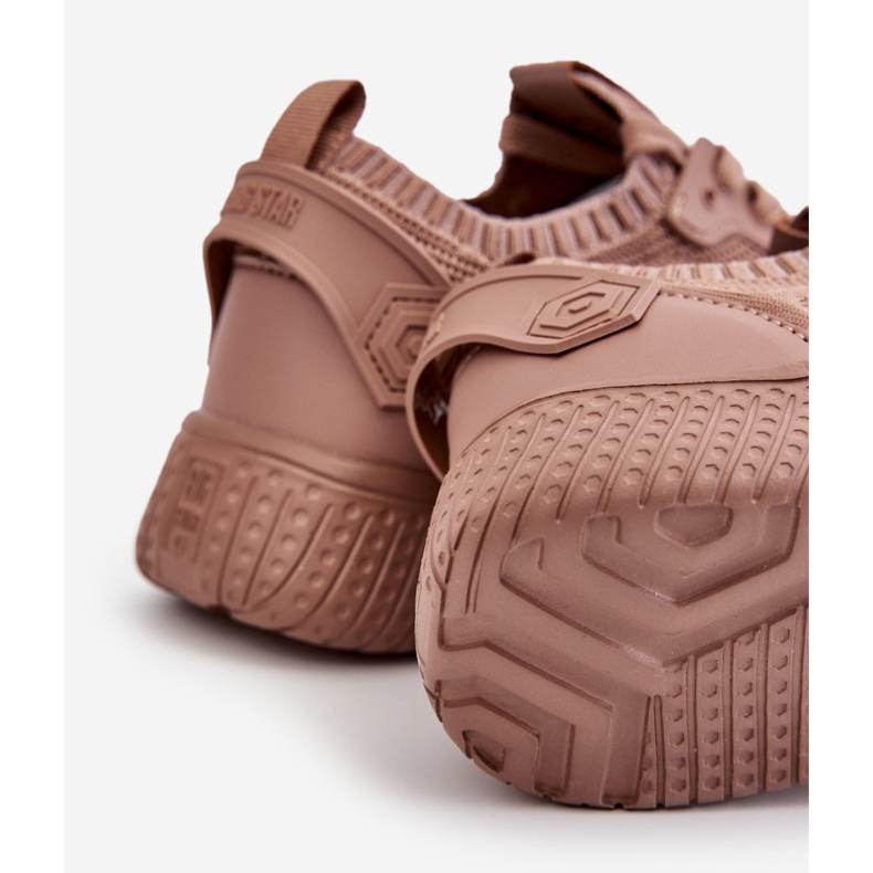 Naisten mukavat tennarit Memory Foam System Big Star LL274416 Vaaleanruskea 1