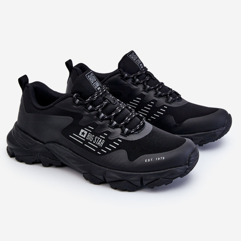 Miesten Classic Memory Foam System Big Star -urheilukengät LL174127 musta 1