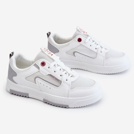 Cross Jeans Naisten Cross Farkut matalat tennarit LL2R4011C Valkoinen 1