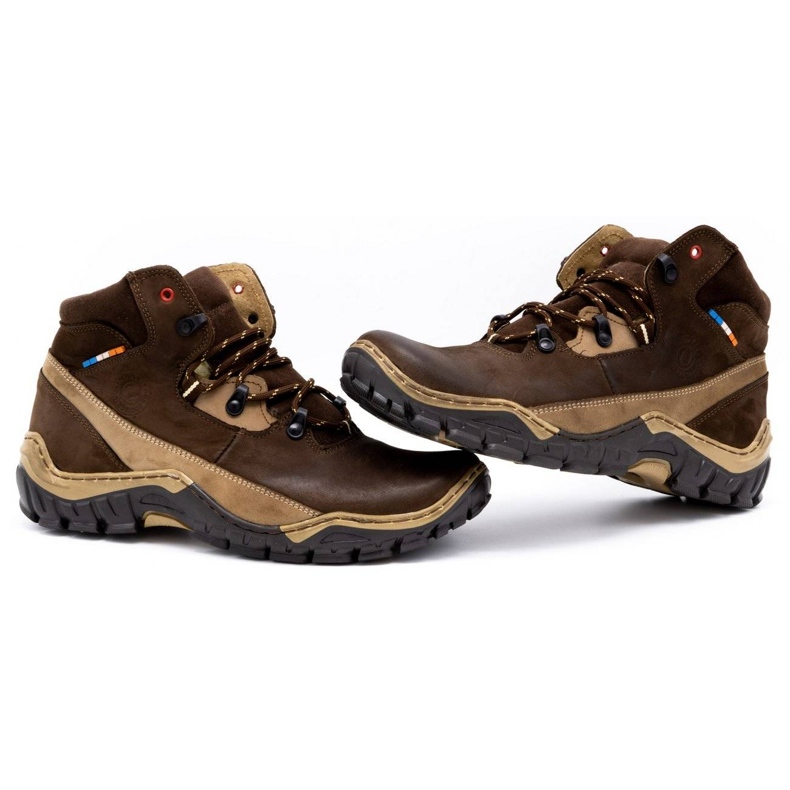 Olivier Miesten 134GT ruskeat talvikengät 3