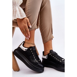 Naisten urheilukengät GOE LL2N4012 musta-hopea 2