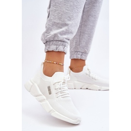 Naisten kevyet tennarit Memory Foam System Big Star JJ274268 valkoinen 2