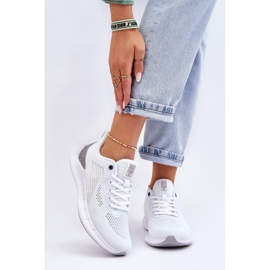 Naisten kevyet urheilukengät Memory Foam System Big Star LL274297 Valkoinen 2