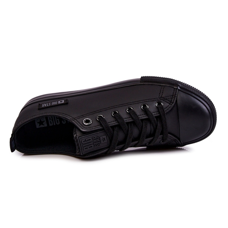 Miesten matalat nahkalenkkarit Big Star KK174009 musta 3