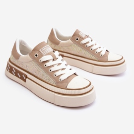 Naisten tennarit, joissa jets GOE LL2N4055 beige 1