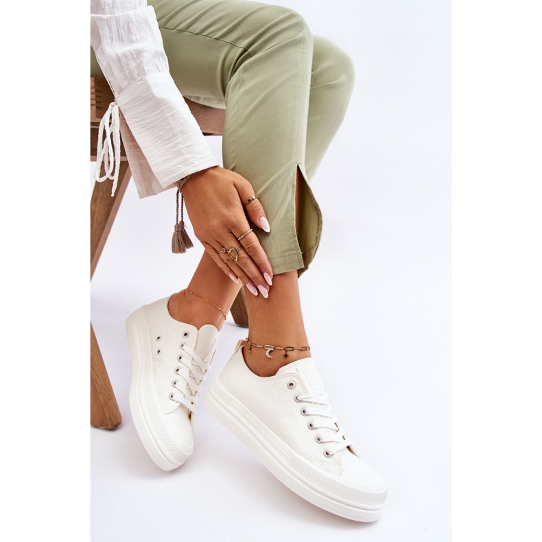 Big Star Low Lace-up -lenkkarit LL274968 Valkoinen 1