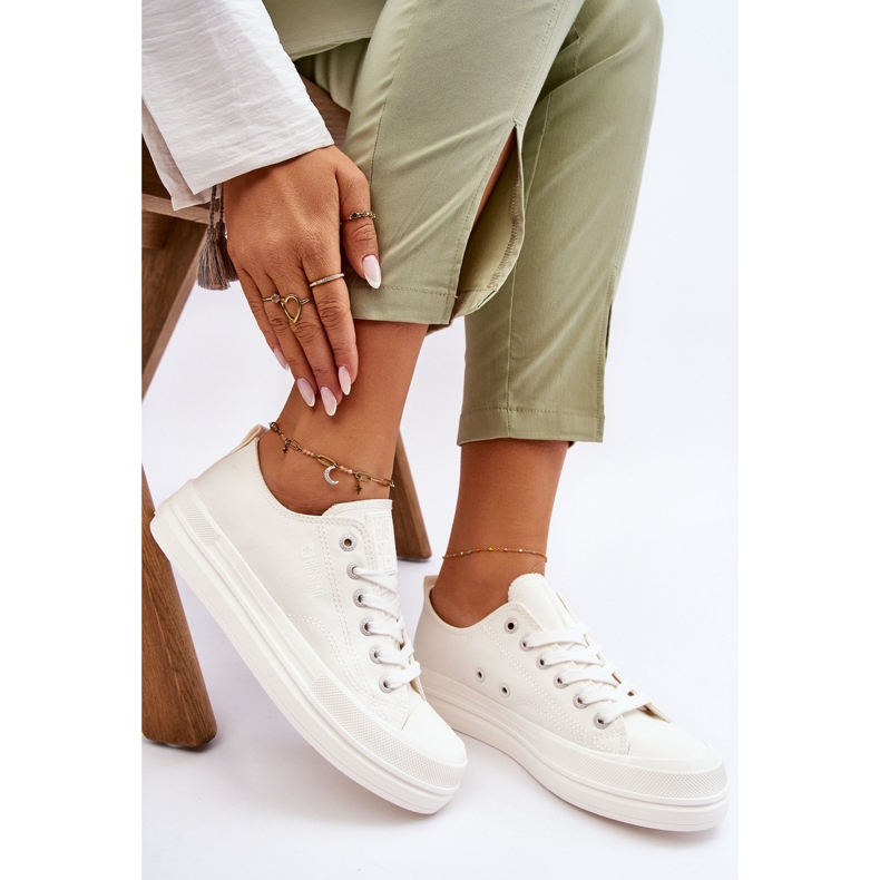 Big Star Low Lace-up -lenkkarit LL274968 Valkoinen 2