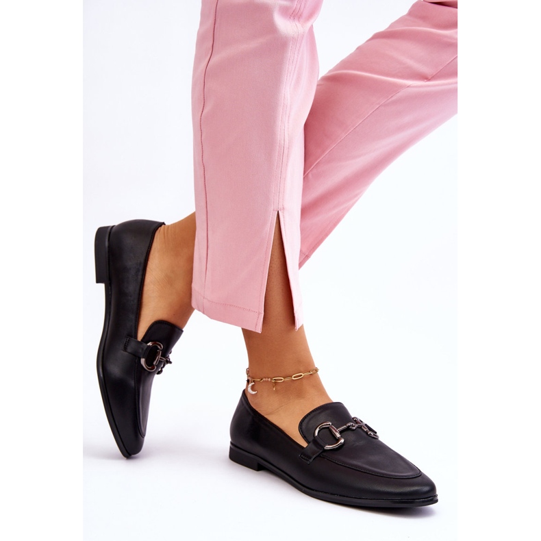 PG1 Klassiset naisten housut mustalla Jamie-koristeella 2