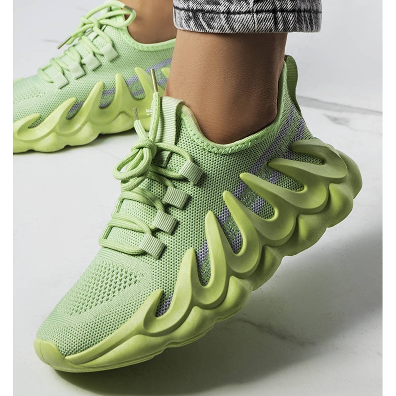 Vihreät lenkkarit muodikkaassa Beth-pohjassa 1