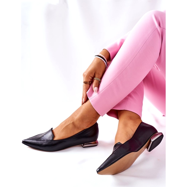 Naisten Brogues Laura Messi Black 2074 musta 4