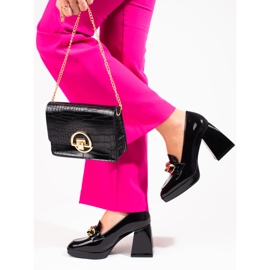 Pumput vakaalla tolppalla Vinceza musta 2