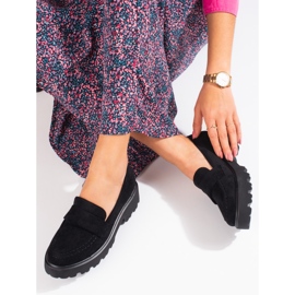 Vinceza naisten mustat mokkakengät 1