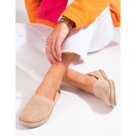 Naisten kevyet espadrillit Vinceza beige 1