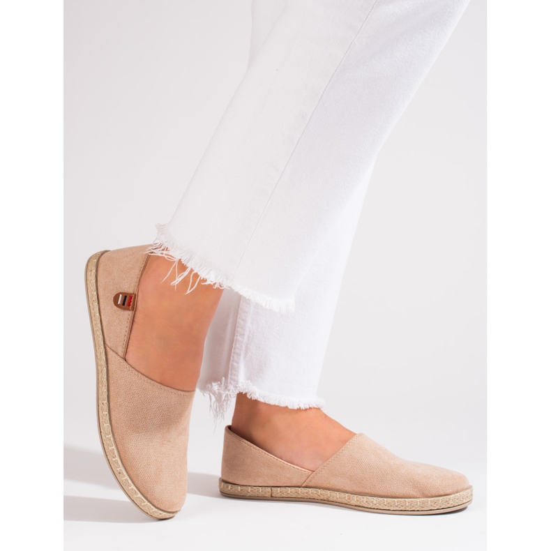 Naisten kevyet espadrillit Vinceza beige 2