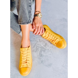 BM Sears Yellow yksiväriset tennarit keltainen 2