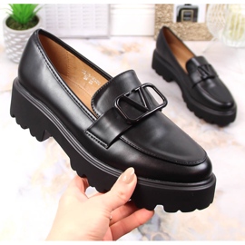 Naisten korkokengät ja mustat alustakengät Vinceza 16380 1