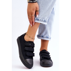 Klassiset tekstiililenkkarit tarranauhalla Big Star LL274A204 musta 1